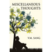 Miscellaneous Thoughts
