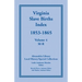 Virginia Slave Births Index, 1853-1865, Volume 4, M-R