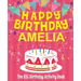 Happy Birthday Amelia - The Big Birthday Activity Book: (Personalized Children's Activity Book)