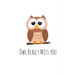 Owl Really Miss you: Perfect goodbye gift for coworker that is leaving / going away gift for your co worker, boss, manager, employee.