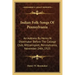Indian Folk-Songs of Pennsylvania: An Address by Henry W. Shoemaker Before the College Club, Williamsport, Pennsylvania, November 24th, 1925