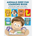 Animals Deep Fun Learning Book for Kids with Jumbo Flash Cards. Spanish English Bilingual Visual Dictionary: My Childrens learn flashcards alphabet tr