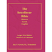 Interlinear Hebrew Greek English Bible-PR-FL/OE/KJ Large Pring Volume 1