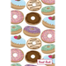 Donut-Book: Multi colored donut print