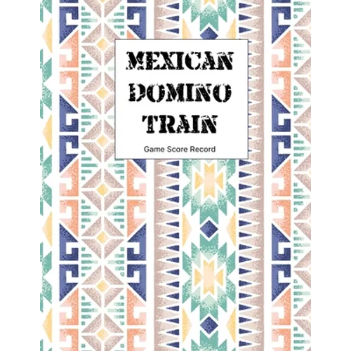 Mexican domino train game Score Record: large size pads were great. Mexican Train Score Record Dominoes Scoring Game Record Level Keeper Book