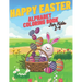 Happy Easter Alphabet Coloring Book: Coloring Book For Kids Simple Alphabet Lots Of Easter Eggs