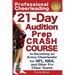 Professional Cheerleading: 21-Day Audition Prep Crash Course: to Becoming an Arena Cheerleader for NFL, NBA, and Other Pro Cheer Teams