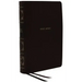 Nkjv, Reference Bible, Classic Verse-By-Verse, Center-Column, Leathersoft, Black, Indexed, Red Letter Edition, Comfort Print