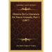 Historia De La Literatura En Nueva Granada, Part 1 (1867)