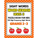 SIGHT WORDS Word Search Puzzle Book For Kids - LEVEL 3: 100 High Frequency Sight Words Reading Practice Workbook Grades 2 - 3, Ages 7 - 9 Years