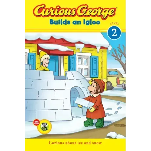 Curious George Builds an Igloo: A Winter and Holiday Book for Kids