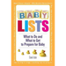Baby Lists: What to Do and What to Get to Prepare for Baby