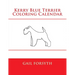 Kerry Blue Terrier Coloring Calendar