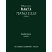 Piano Trio: Study score