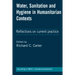 Water, Sanitation and Hygiene in Humanitarian Contexts: Reflections on Current Practice