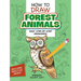 How to Draw Forest Animals: Step-By-Step Drawings!