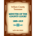 Wilson County, Tennessee Minutes of the County Court, 1809-1819