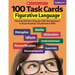 100 Task Cards: Figurative Language: Reproducible Mini-Passages with Key Questions to Boost Reading Comprehension Skills