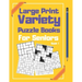 Large Print Variety Puzzle Books For Seniors: Sudoku and Other Puzzle Book