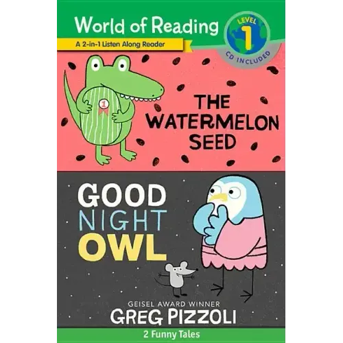 The Watermelon Seed and Good Night Owl 2-In-1 Listen-Along Reader: 2 Funny Tales with CD! [With Audio CD]