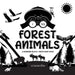 I See Forest Animals: A Newborn Black & White Baby Book (High-Contrast Design & Patterns) (Bear, Moose, Deer, Cougar, Wolf, Fox, Beaver, Sku