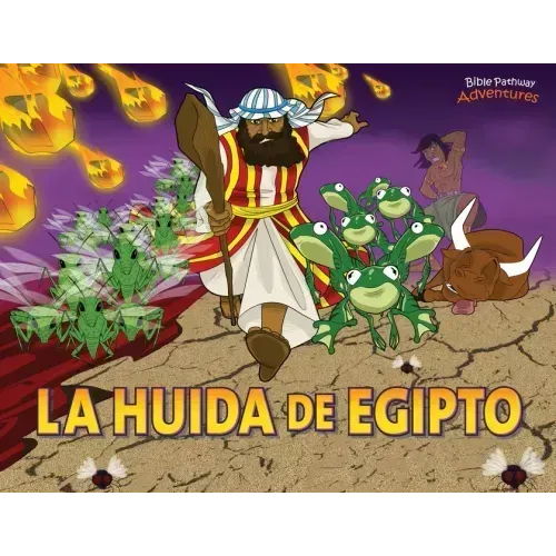 La huida de Egipto: Moisés y las diez plagas