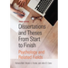 Dissertations and Theses from Start to Finish: Psychology and Related Fields