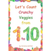Let's Count Crunchy Veggies from 1 to 10: Brilliant pictures will make the learning of numbers a joy. Counting book for toddlers ages 1-3.