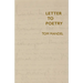 Letter to Poetry