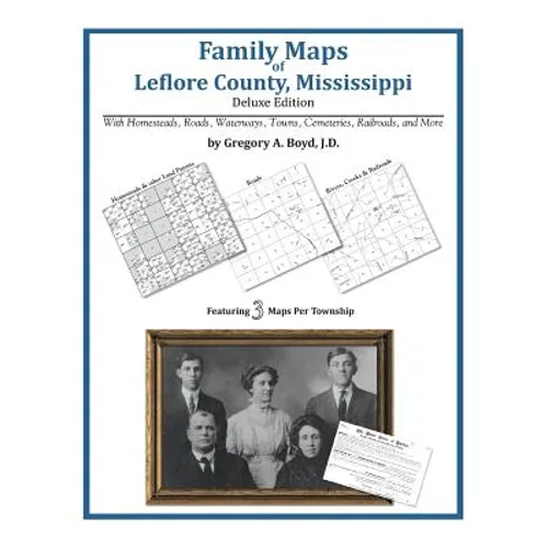Family Maps of Leflore County, Mississippi