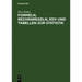 Formeln, Rechenregeln, EDV Und Tabellen Zur Statistik