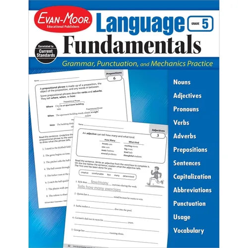 Language Fundamentals, Grade 5