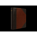 ESV Single Column Journaling Bible (Trutone, Brown/Cordovan, Portfolio Design)