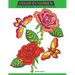 Color by Number: Stress Relieving Designs Flowers, Birds, Butterflies Coloring book, Large Print Color by Number