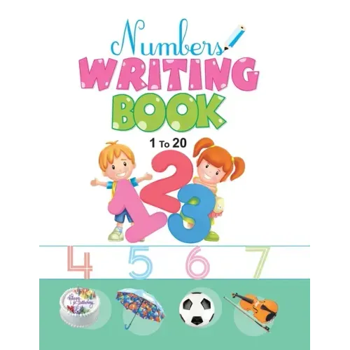 Number Writing Book: 1 to 20