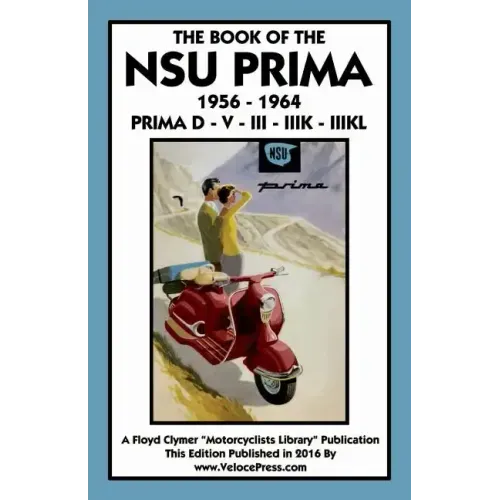Book of the Nsu Prima 1956-1964 Prima D - V - III - Iiik -