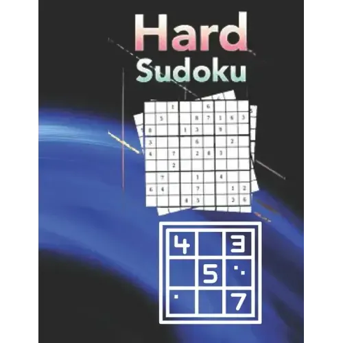 Hard Sudoku Book For Adult