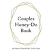 Couples Honey-Do Book: 60 Days of His & Hers To-Do Lists Gold Frame