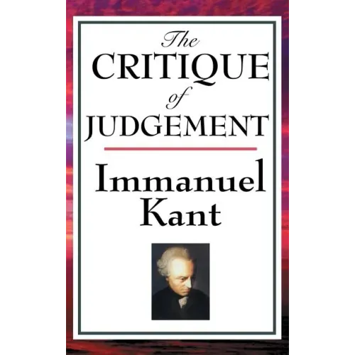 The Critique of Judgement