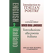 Introduction to Italian Poetry: A Dual-Language Book