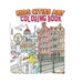 kids cities art coloring book: A Coloring Book of Amazing Real cities for adults kids teens and women