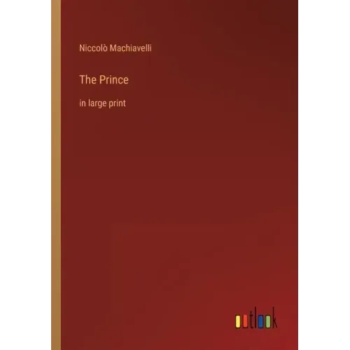 The Prince: in large print