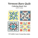 Vermont Barn Quilt Coloring Book Two