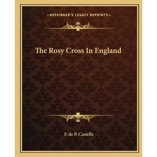 The Rosy Cross in England