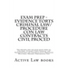 Exam Prep - Evidence Torts Criminal law/Procedure Con law Contracts Civil Proced: The writer's own bar exam essays were all published. Evidence Torts