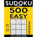 Sudoku Book 500 Easy Puzzles: Sudoku Puzzle Book With Only One Level of Difficulty