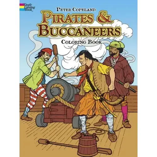 Pirates & Buccaneers Coloring Book