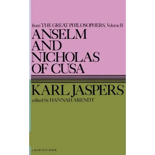 Anselm and Nicholas of Cusa