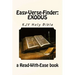 Easy-Verse-Finder: Exodus KJV Holy Bible (a Read-With-Ease book)