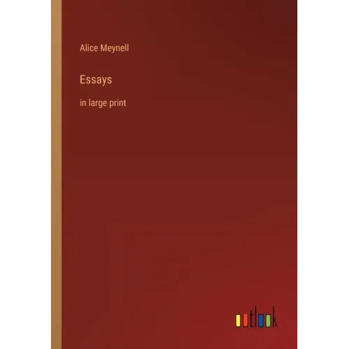 Essays: in large print